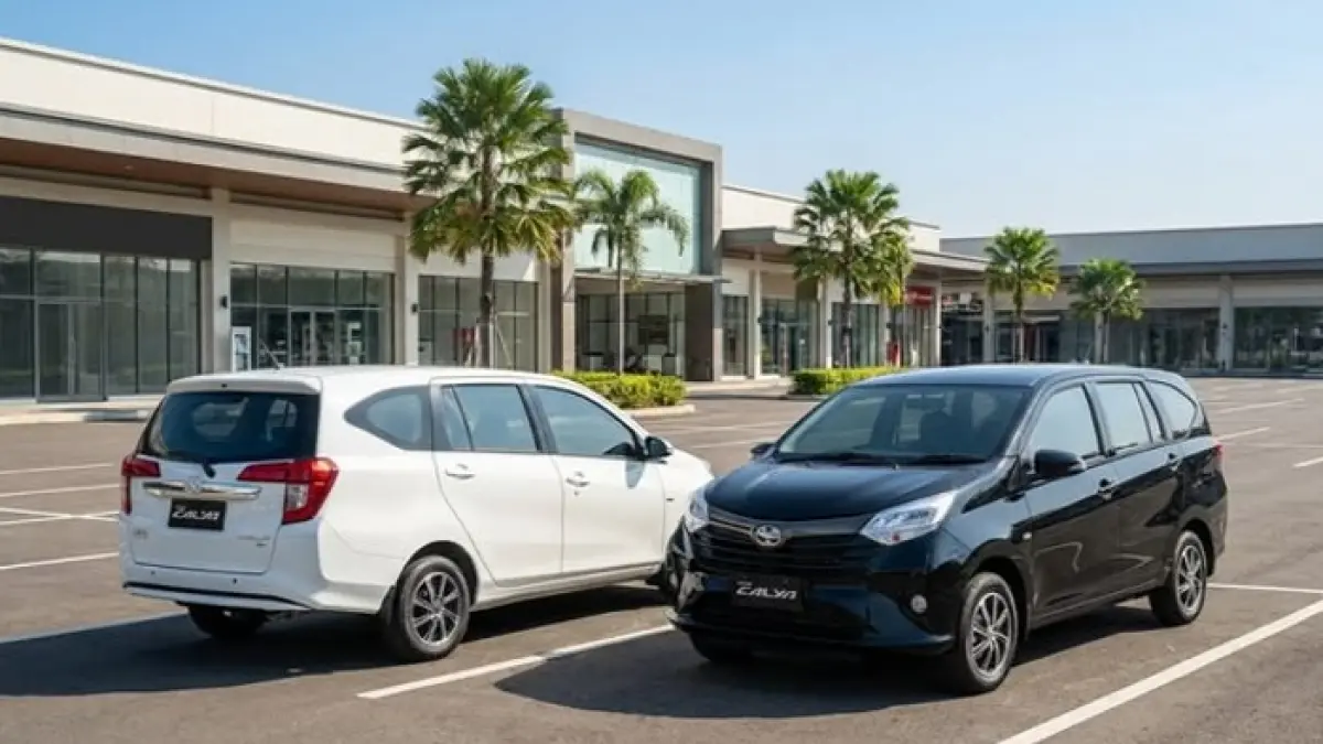 Toyota Calya tipe G manual 2016 bekas mulus, irit BBM, harga Rp105 juta, mesin sehat dan siap pakai untuk keluarga.(Pinterest)