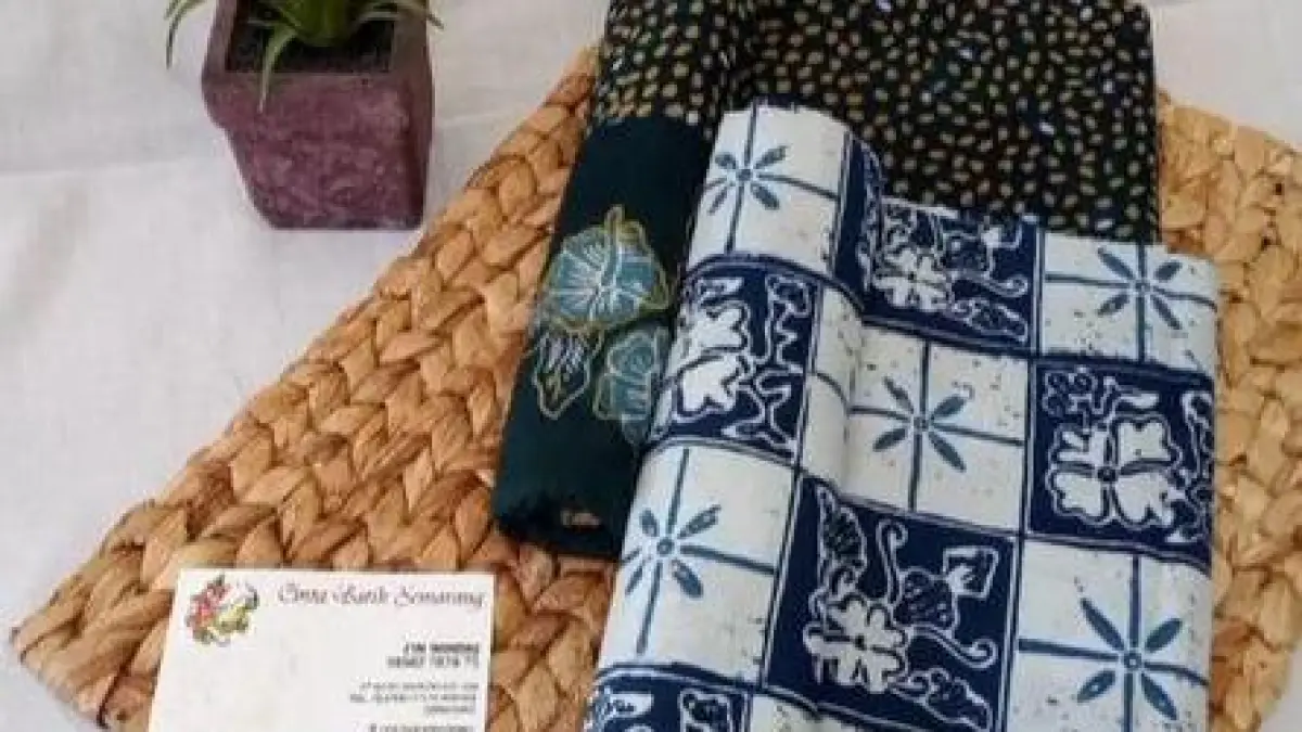 Salah satu batik karya Cinta Batik Semarang.