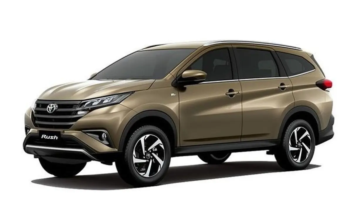 Toyota Rush 2026 hadir dengan desain sporty, fitur modern, dan kabin 7 penumpang. Simak spesifikasi dan harga terbarunya.(Gemini AI)
