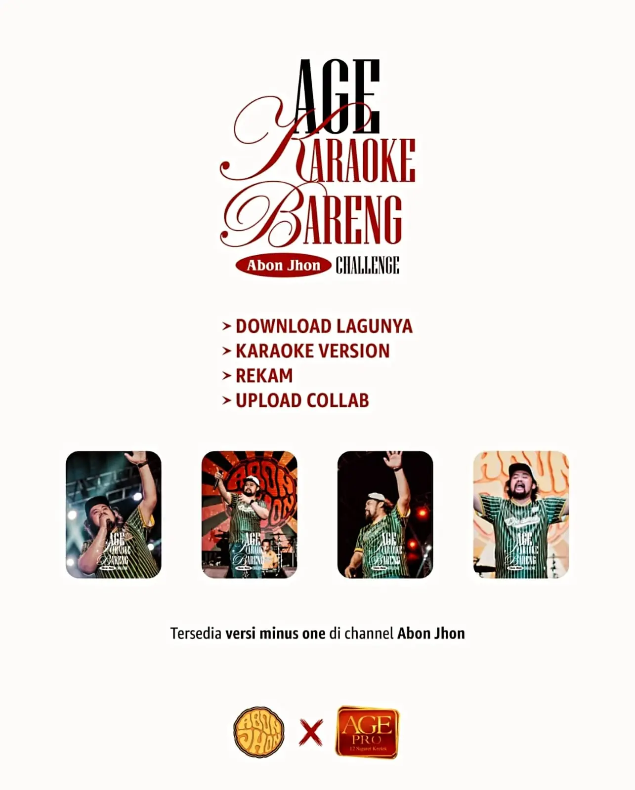 AGE Karaoke Bareng Abon Jhon