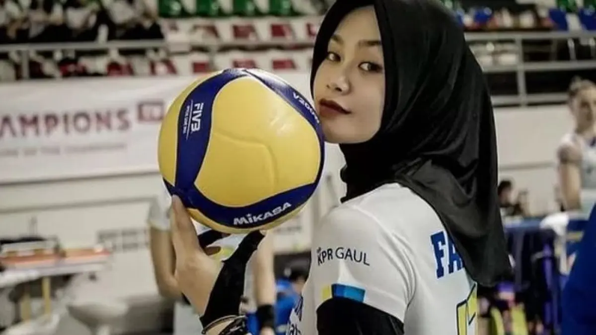 Penyebab Wilda Siti Nurfadilah mundur dari Timnas Voli Putri Indonesia SEA Games 2025 akhirnya terungkap. Ini alasannya. (Pinterest) 