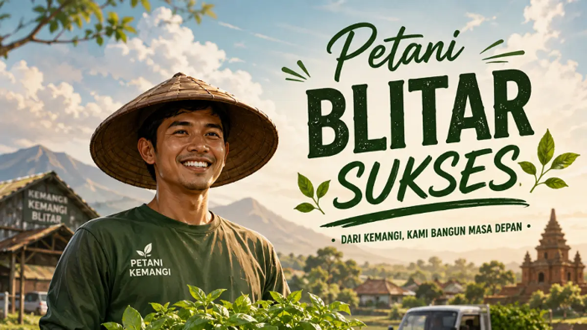 Petani kemangi Blitar sukses menjaga pasokan lalapan segar dan ekonomi desa lewat panen cepat serta pasar yang stabil. (PINTEREST)