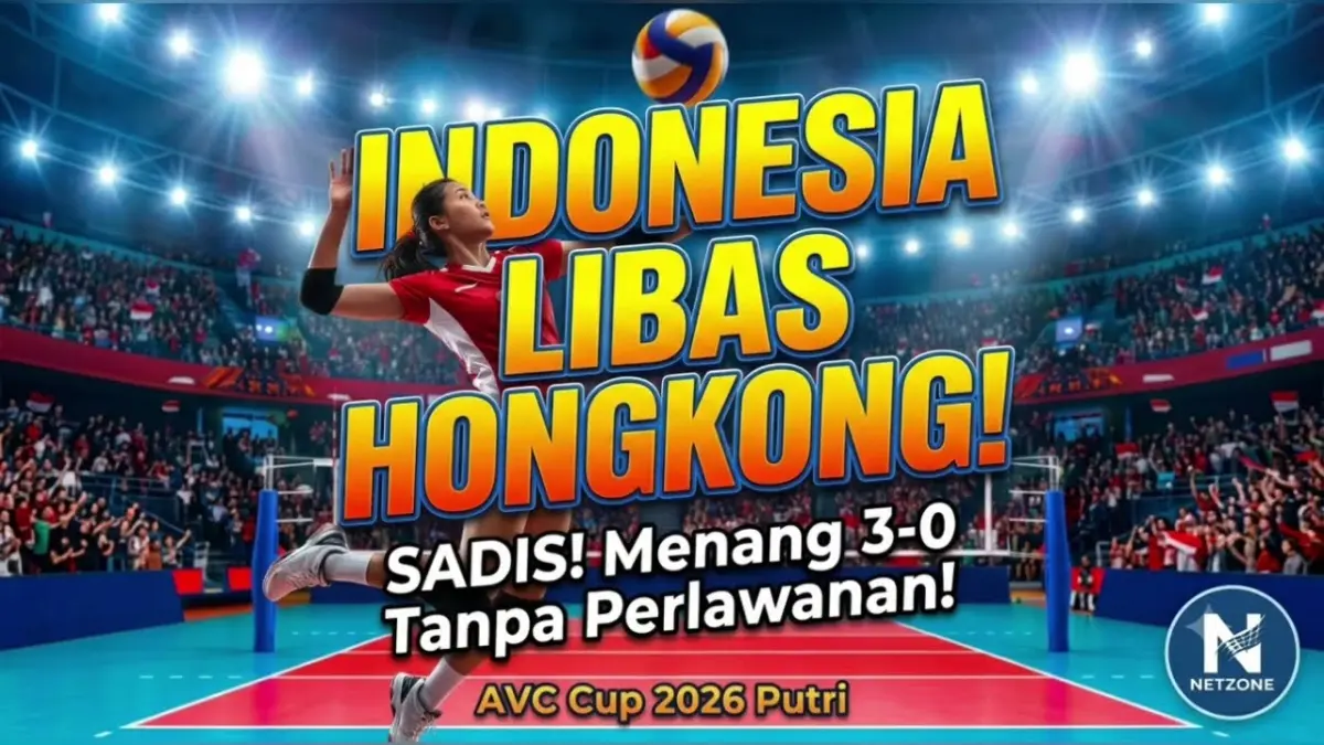 Peringkat FIVB Timnas Voli Putri Indonesia jadi sorotan usai menang 3-0 atas Hongkong di AVC Nations Cup 2026. (Youtube. com)