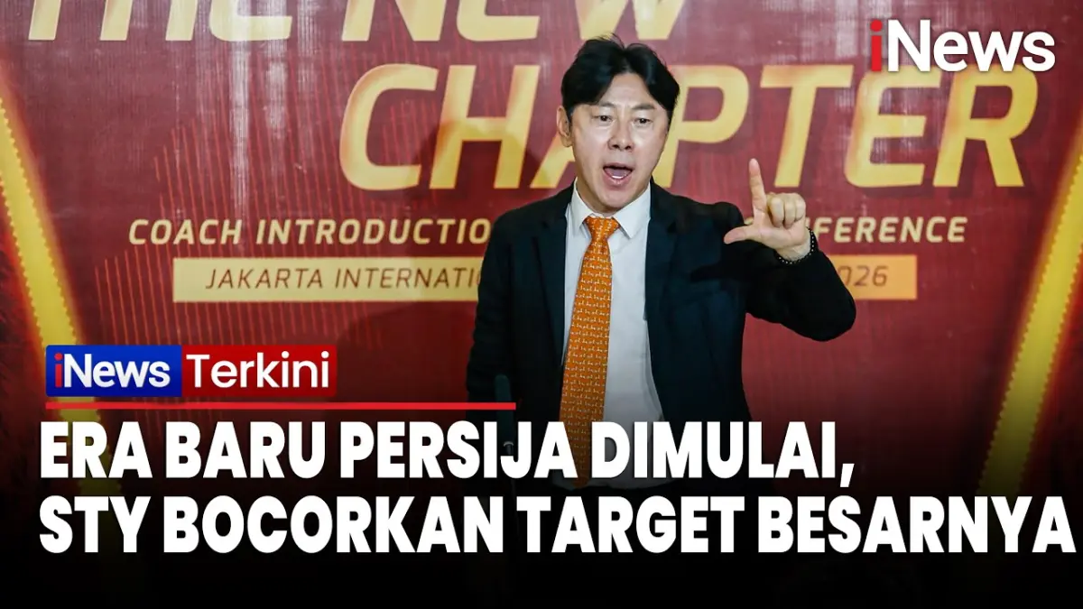 Target Persija Jakarta bersama Shin Tae-yong akhirnya terungkap. Macan Kemayoran siap bermain menyerang dan sprint menuju juara. (Youtube. com)