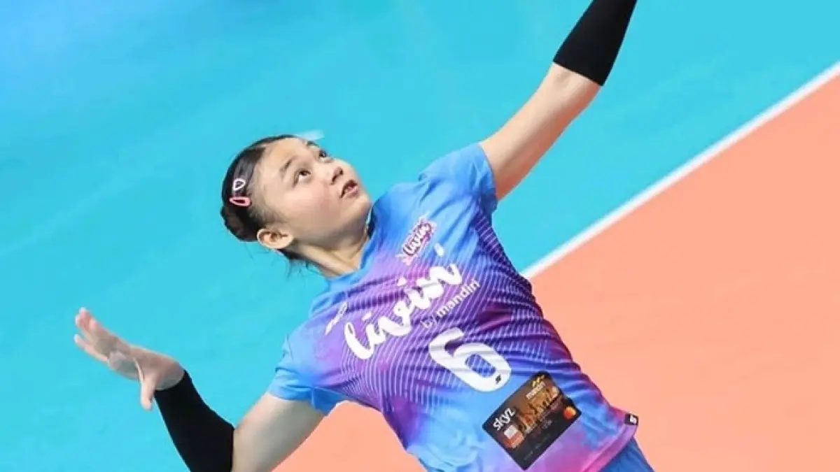 10 pemain voli tercantik di Proliga 2026, dari Megawati Hangestri hingga Adinda Indah yang sukses mencuri perhatian volimania.(Gemini AI)