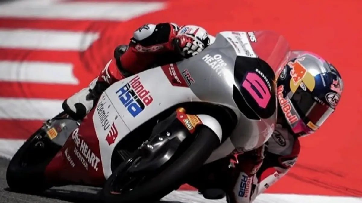 Hasil Kualifikasi Moto3 2026: David Almansa pole position, Veda Ega Pratama start posisi 8 dan siap berburu poin. (Pinterest)