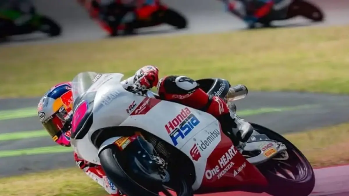 Jadwal Moto3 Ceko 2026 hari ini lengkap dengan starting grid, posisi Veda Ega Pratama, dan klasemen terbaru. (Pinterest)