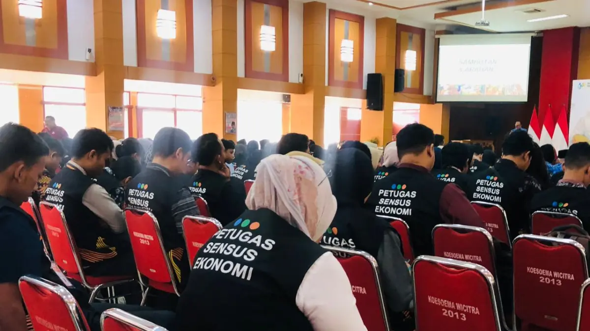 BPS Pantau Petugas lewat Digital
Saat Proses Sensus
