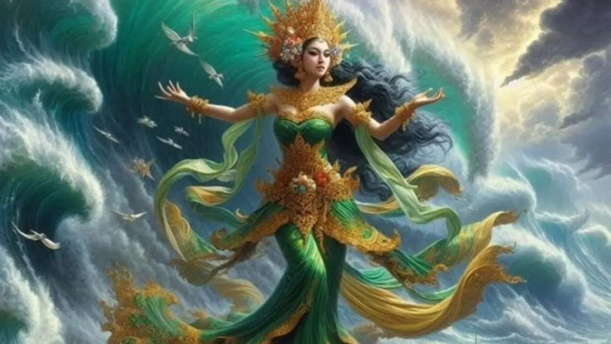 Fakta Nyi Roro Kidul mengungkap legenda, mitos, hingga ritual Pantai Selatan yang masih dipercaya masyarakat. (PINTEREST)