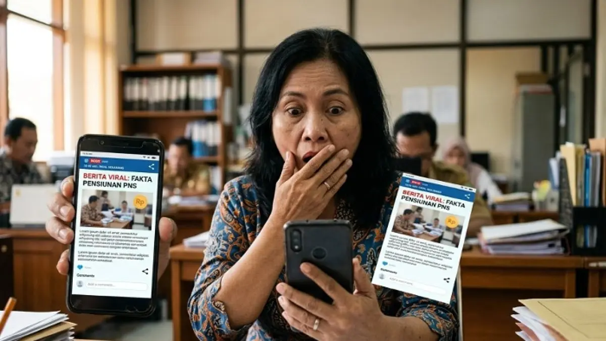 Gaji pensiunan PNS 2026 dikabarkan naik, Taspen beri klarifikasi resmi soal isu rapelan dan nominal terbaru (Ilustrasi Gemini AI)