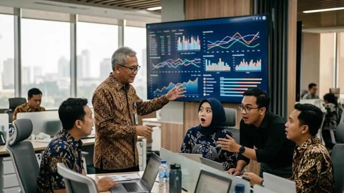 Jadwal rapelan gaji pensiunan 2026 diklarifikasi Taspen, gaji 13 cair 2 Juni 2026 (Ilustrasi Gemini AI)