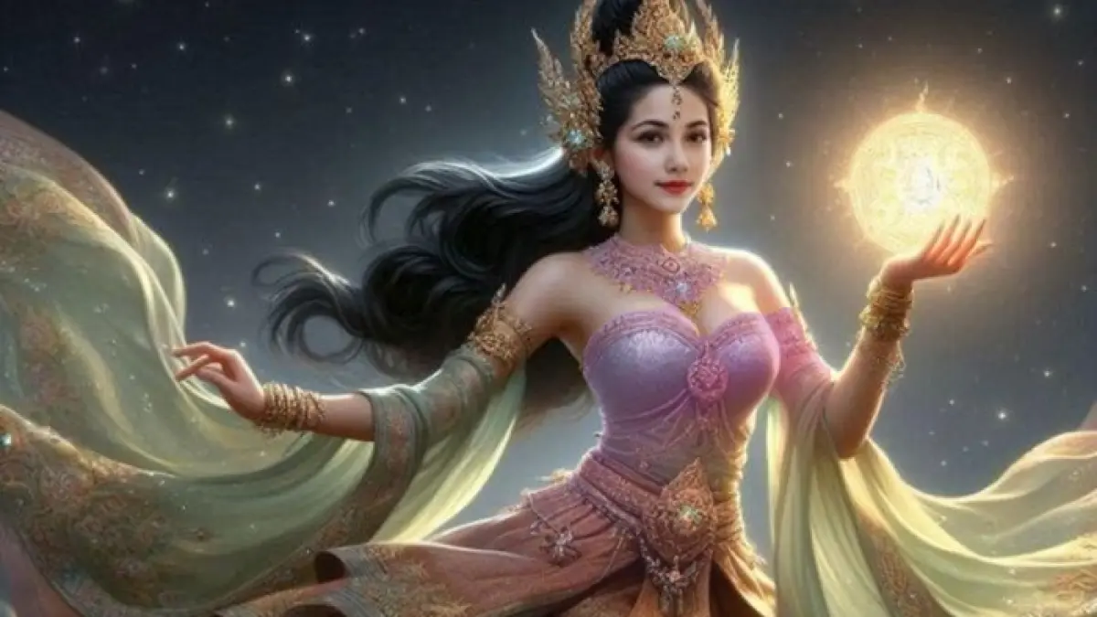Legenda Nyi Roro Kidul mengisahkan Putri Kandita, pengkhianatan istana, hingga menjadi Ratu Laut Selatan. (PINTEREST)