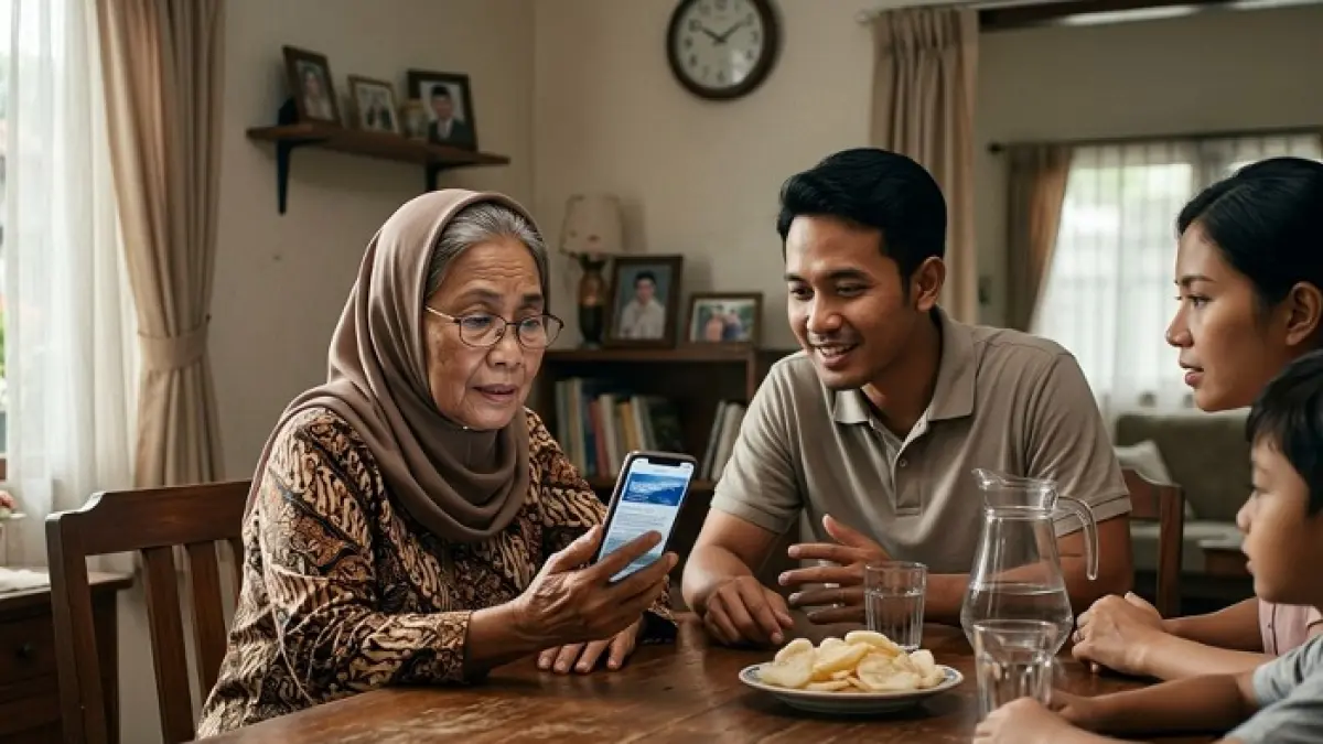 Rapel 6 bulan gaji pensiunan Juni 2026 dikabarkan cair mulai 22 Juni. PT Taspen buka suara dan ungkap fakta sebenarnya. (Ilustrasi Gemini AI)