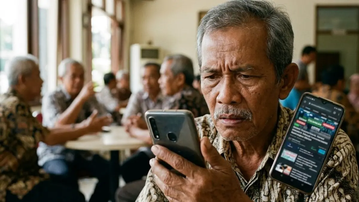 Rapel gaji pensiunan 2026 bikin heboh! PT Taspen tegaskan fakta sebenarnya soal jadwal cair 22–25 Juni. (Ilustrasi Gemini AI)