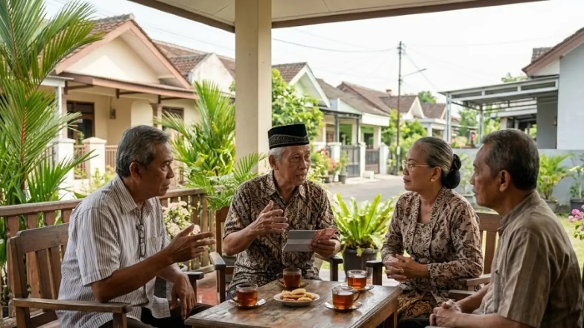 Rapel gaji pensiunan Juni 2026 dikabarkan cair 22 Juni selama 6 bulan. Taspen buka suara dan ungkap fakta sebenarnya. (Ilustrasi Gemini AI)