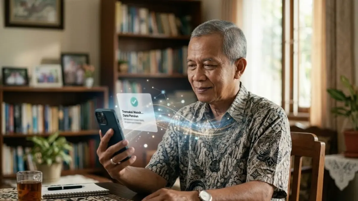 Uang pesangon pensiunan PNS golongan 3 dan 4 2026 dibahas lengkap, cek skema resmi PT Taspen terbaru (Ilustrasi Gemini AI)
