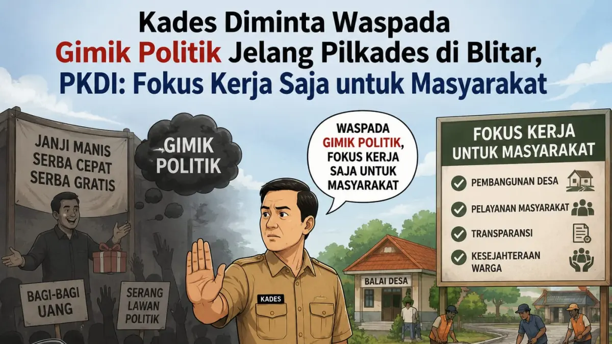 Waspadai Gimik Politik Jelang Pilkades
Kades Petahana Wajib Siaga
