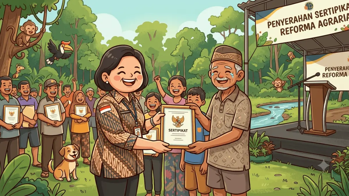 Bukan sekadar legalitas hukum, penyerahan sertifikat tanah ini diharapkan mampu mengakhiri ketimpangan penguasaan lahan dan membuka jalan kesejahteraan bagi warga di sekitar hutan.