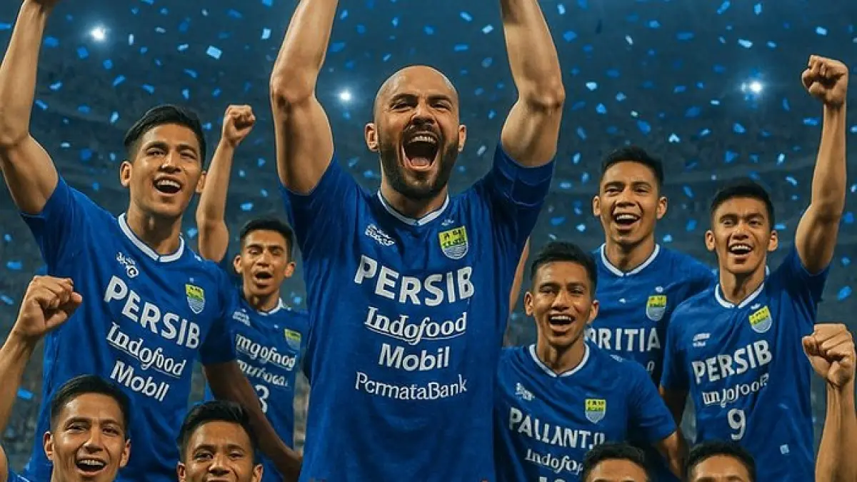 Bursa transfer BRI Super League 2026-2027 memanas. Persib incar Luca Menalo, Persijap bidik Edo Febriansyah.(Gemini AI)