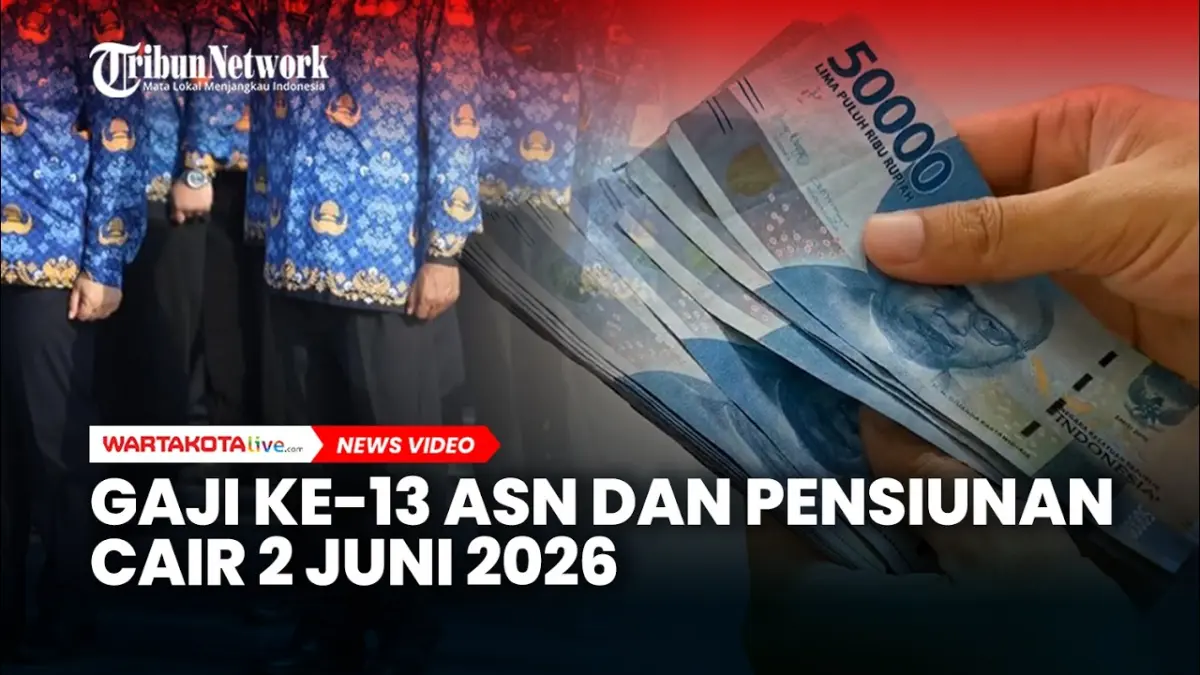 Gaji ke-13 2026 mulai cair untuk ASN dan pensiunan. Simak daftar penerima, komponen pembayaran, dan jadwal penyalurannya. (Youtube. com)