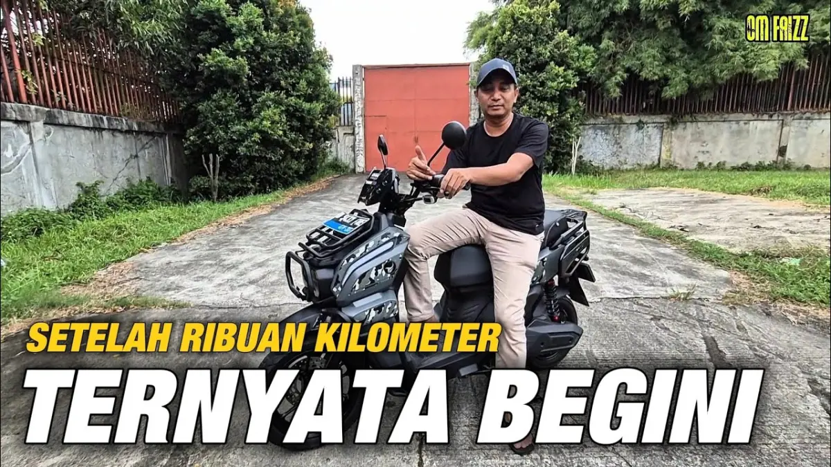 Indomobil E-Motor Tyranno  diuji hingga 5.000 km. Simak pengakuan jujur pemilik soal kelebihan dan kekurangannya. (Youtube. com)
