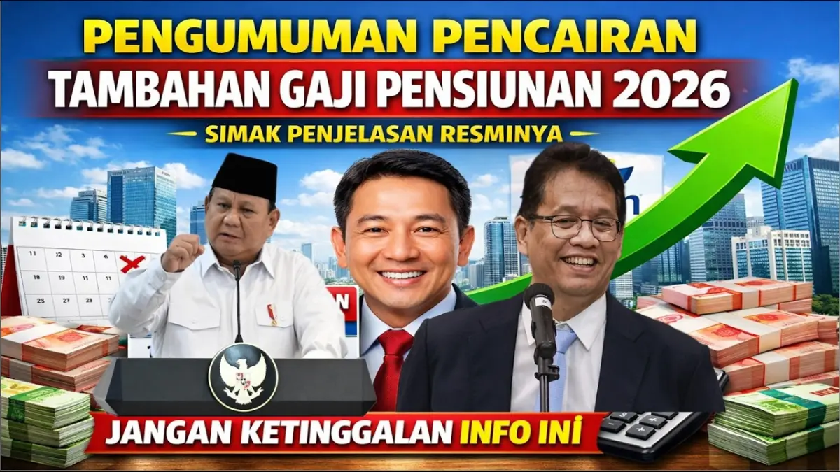 Kenaikan gaji pensiunan PNS 2026 masih menunggu keputusan pemerintah. Simak fakta terbaru Taspen dan nasib gaji ke-13. (Youtube. com)