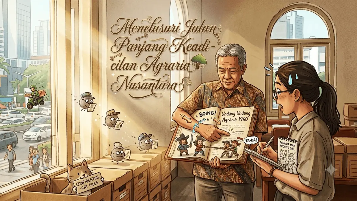 Menelusuri labirin sejarah reforma agraria di Indonesia
