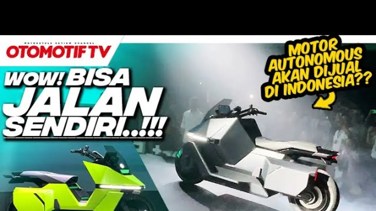 Omo X hadir dengan teknologi motor listrik otonom, self-balancing, dan bisa jalan sendiri. Siap diproduksi di Indonesia. (Youtube.com)