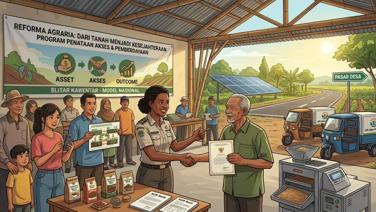 Wujudkan Sejahtera dari Tanah Sendiri melalui Reforma Agraria yang Terintegrasi