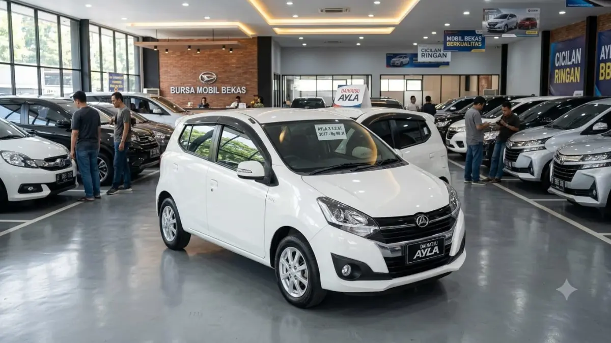 Daihatsu Ayla bekas makin diburu karena irit BBM, harga terjangkau, dan biaya perawatan yang murah untuk harian.
