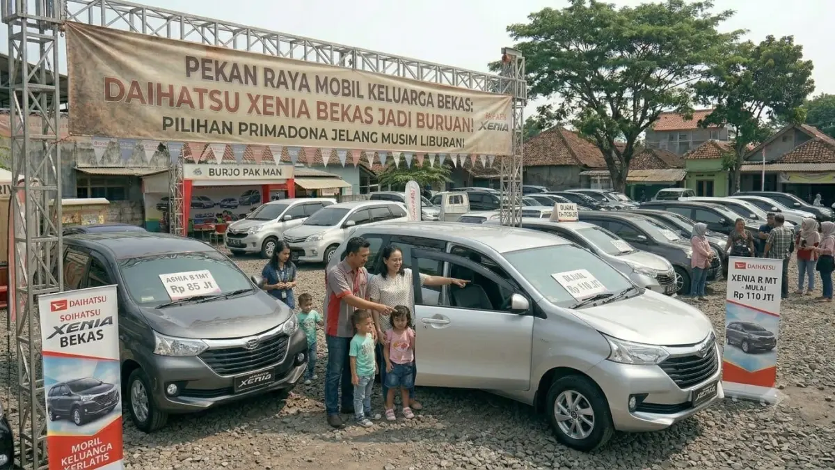 Daihatsu Xenia bekas tetap laris berkat harga murah, kabin luas, dan biaya perawatan yang terjangkau.