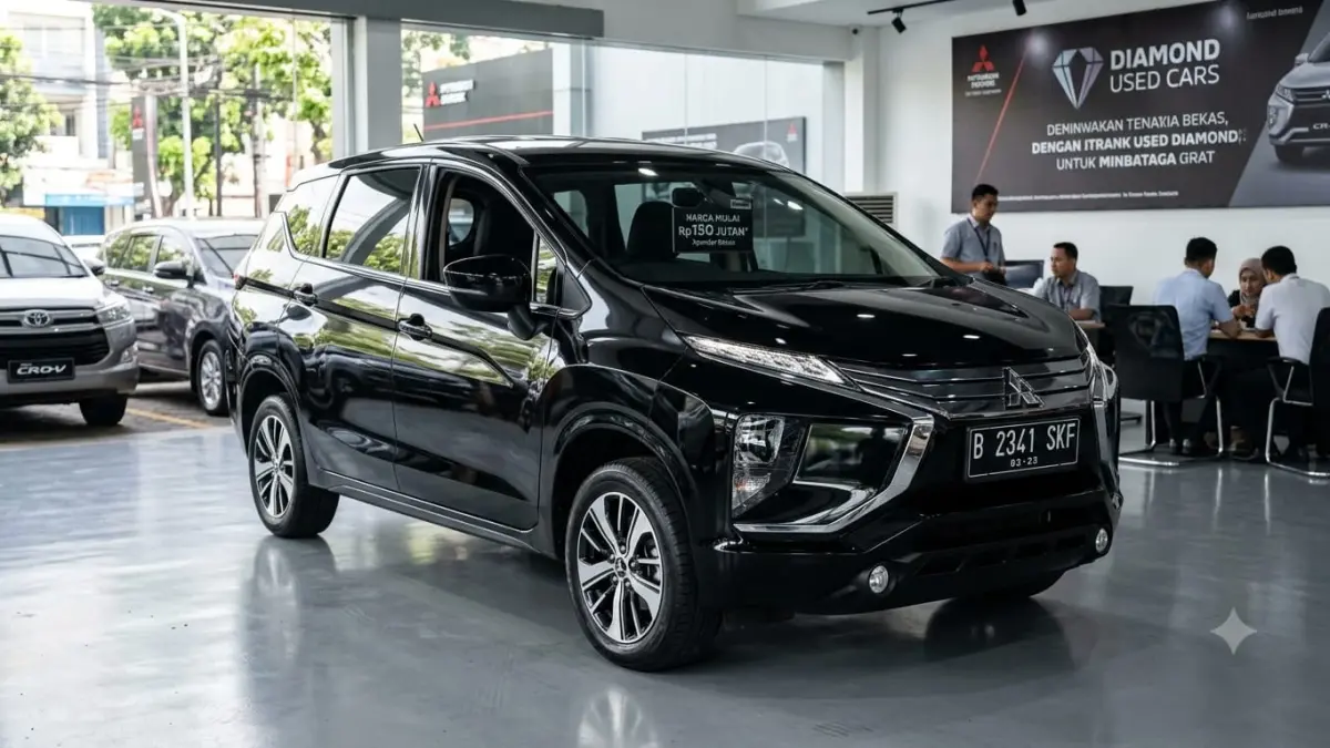 Mitsubishi Xpander bekas makin diminati karena harga mulai Rp150 jutaan, kabin luas, dan fitur lengkap untuk keluarga.
