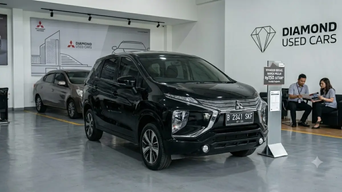 Mitsubishi Xpander bekas masih jadi primadona pasar mobil second berkat harga terjangkau, kabin luas, dan fitur lengkap.