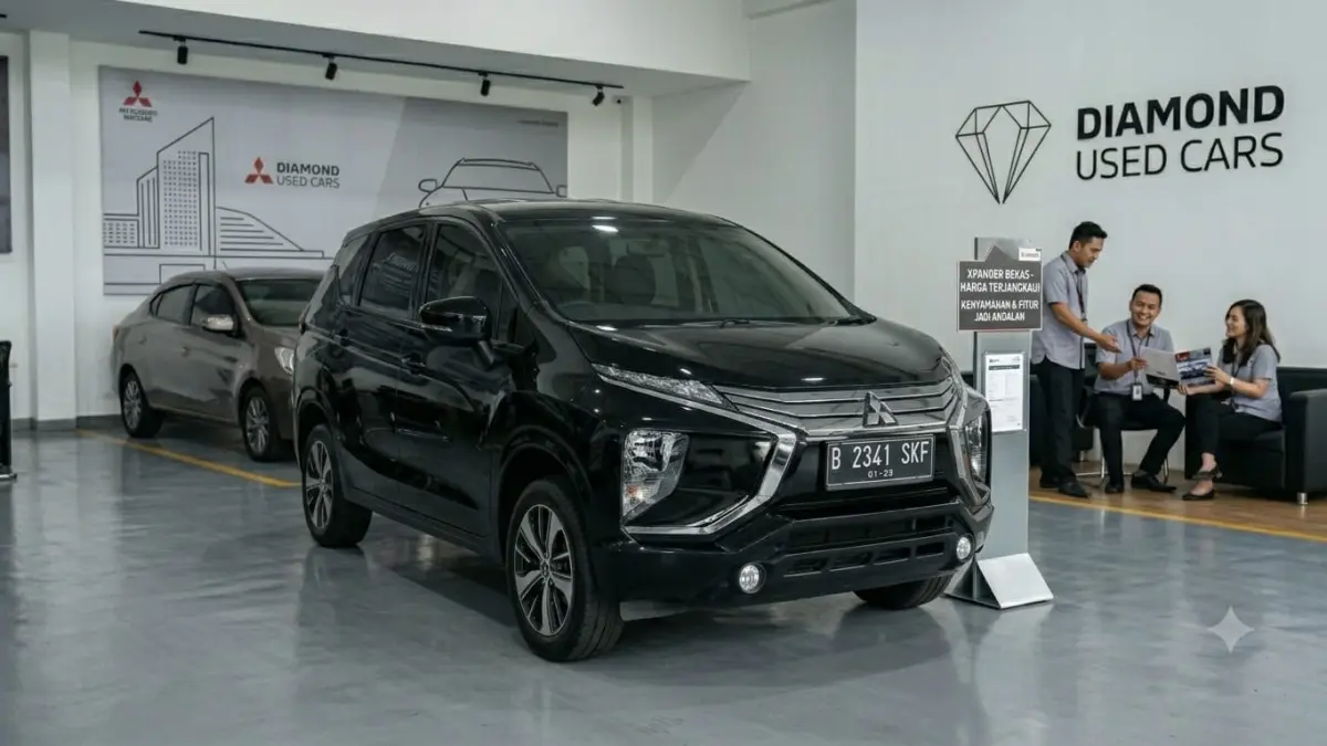 Mitsubishi Xpander bekas semakin diminati karena harga mulai Rp150 jutaan, desain modern, dan kabin nyaman untuk keluarga.