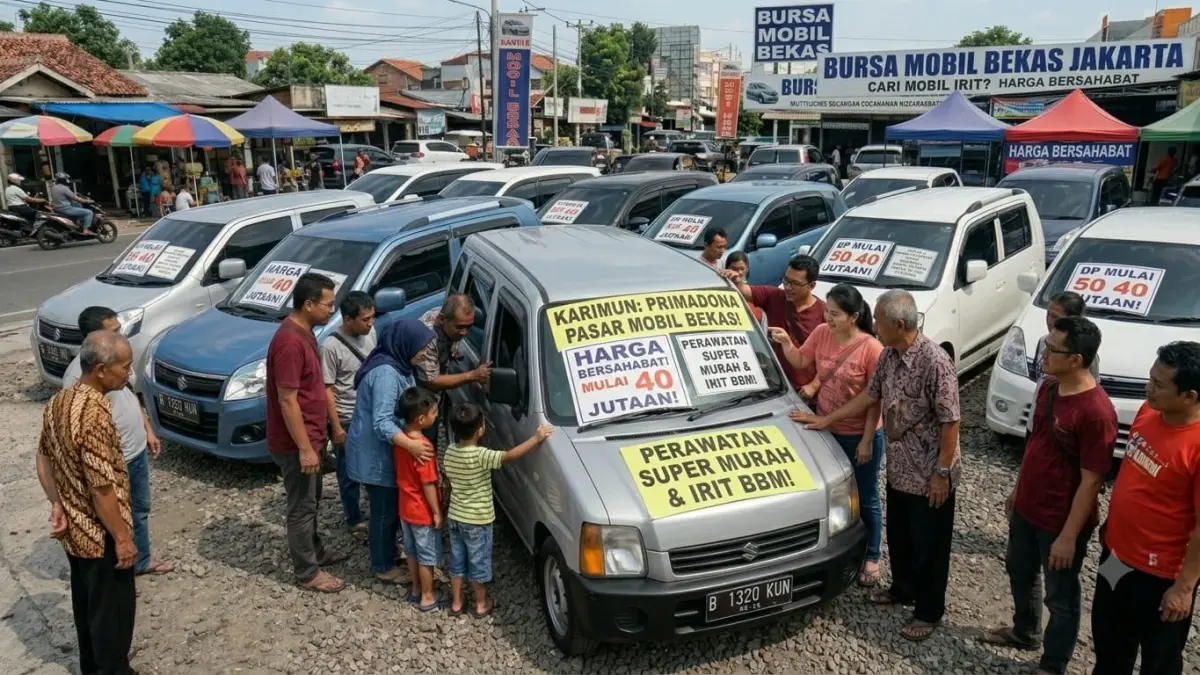 Suzuki Karimun bekas masih diburu karena harga murah, irit BBM, kabin lega, dan biaya perawatan yang terjangkau.
