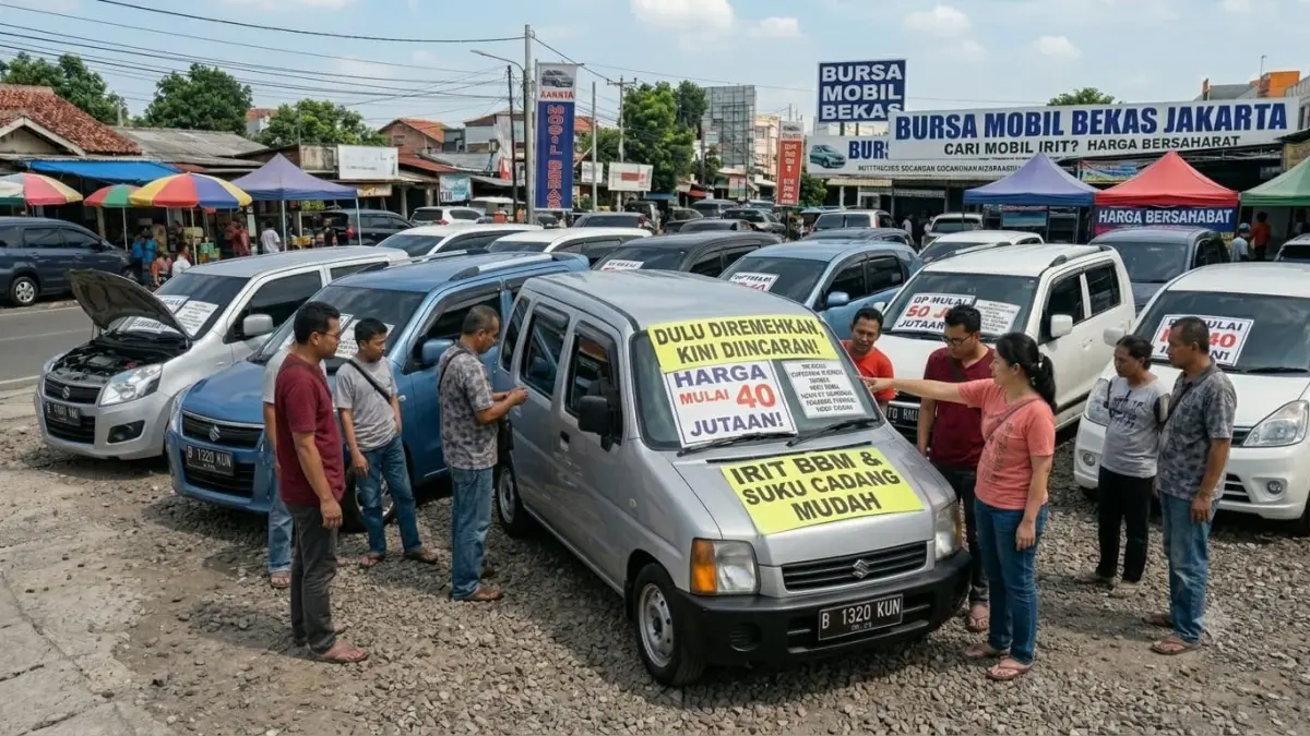 Suzuki Karimun bekas tetap diminati berkat harga murah, irit BBM, kabin lega, dan biaya perawatan yang ramah di kantong.
