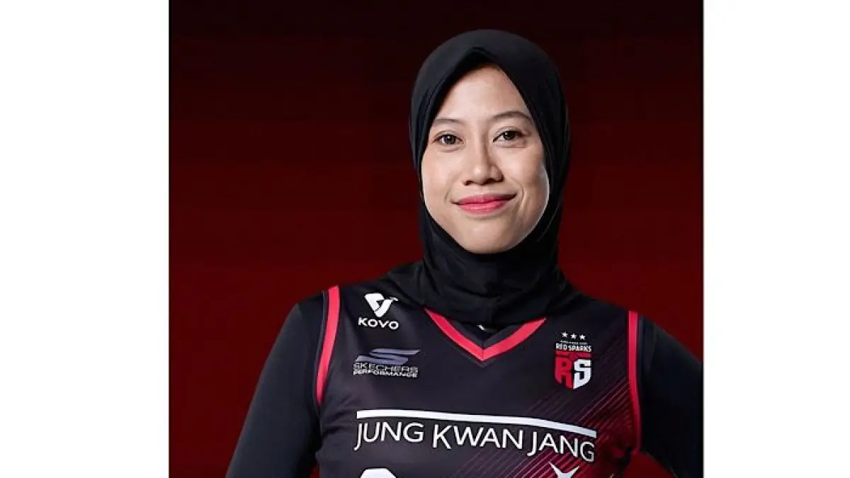 10 pasangan atlet voli Indonesia yang cinlok di Proliga. Ada Doni Haryono-Wilda hingga Farhan Halim-Dita Azizah.(pinterest)