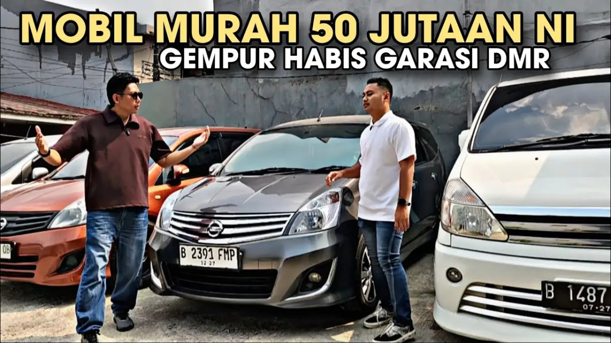 Harga mobil bekas Bekasi turun drastis. Honda Jazz RS, Grand Livina, Serena hingga Camry dijual murah dengan kondisi siap pakai. (Youtube. com)