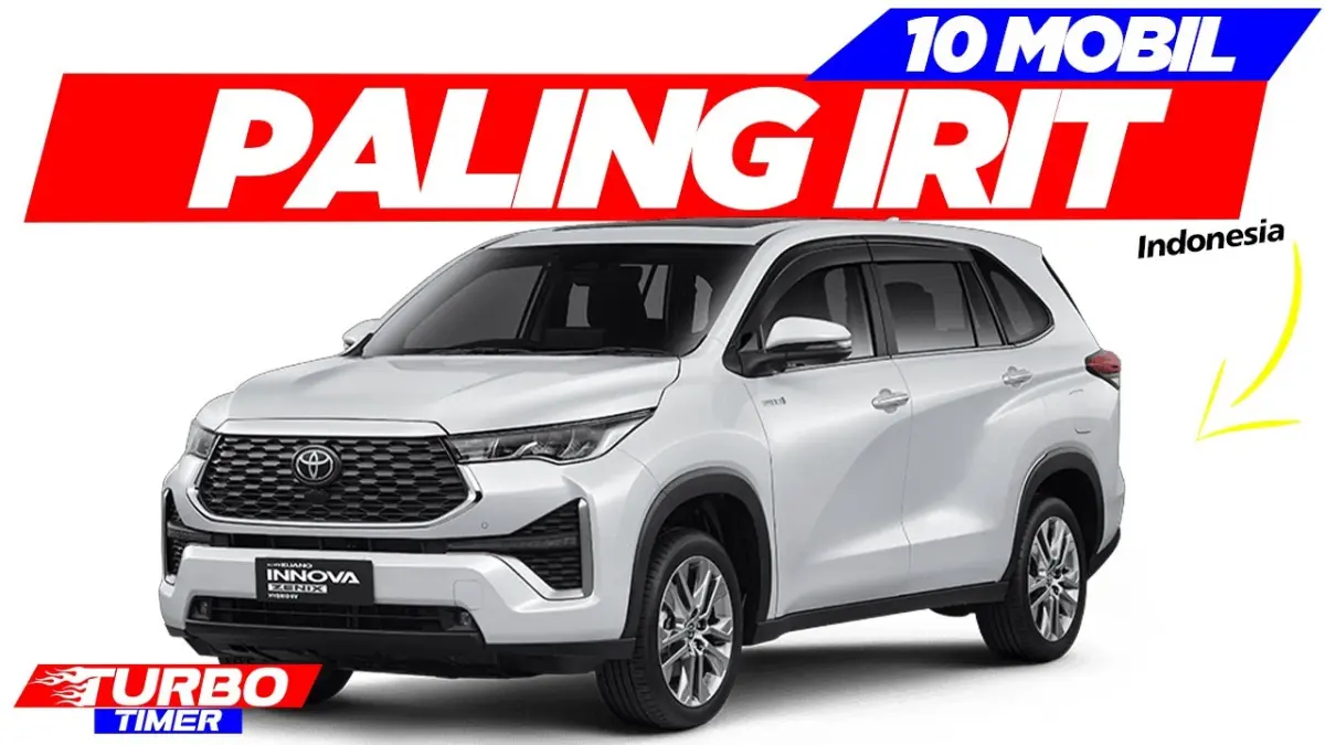 Mobil paling irit di Indonesia 2026, mulai Honda Brio, Agya hingga Innova Zenix Hybrid. Simak daftar lengkapnya di sini. (Youtube. com)