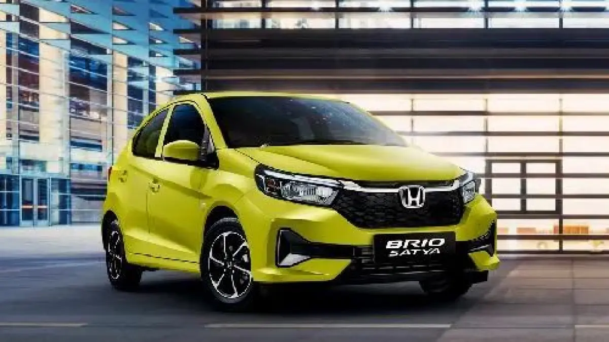Honda Brio Satya CVT 2026 kembali diproduksi. Simak spesifikasi, fitur lengkap, mesin, harga, dan alasan masih jadi city car favorit (Pinterest).