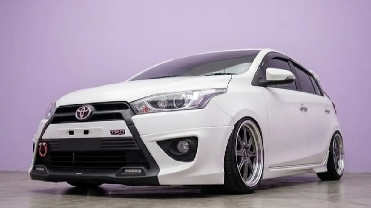 Toyota Yaris TRD Sportivo 2018 bekas dijual Rp185,5 juta, sudah 7 airbag, full set, pajak hidup. Simak spesifikasinya. (Pinterest)