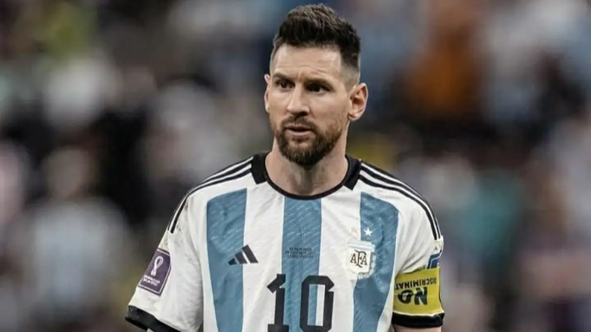 Lionel Messi dicadangkan saat Argentina menghadapi Yordania. Bursa Sepatu Emas Piala Dunia 2026 makin sengit. (Pinterest)