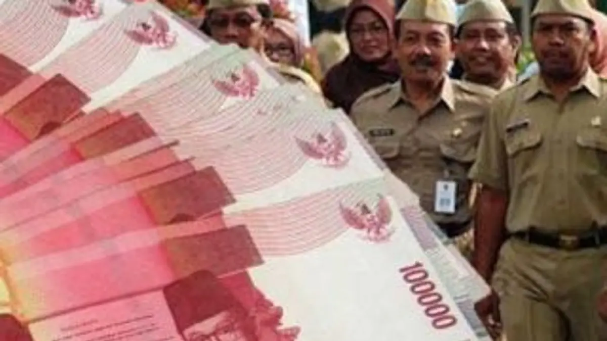 Gaji pensiunan Juli 2026 cair mulai 1 Juli. PT Taspen menegaskan belum ada kenaikan gaji maupun pembayaran rapelan hingga kini.(Gemini AI)