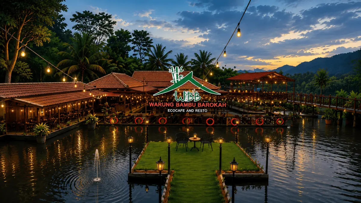 Warung Bambu Barokah (WBB) Gandusari Blitar, Tempat Berkumpul Dengan Keluarga