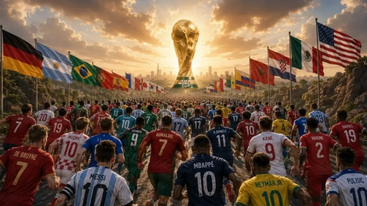 Bagan 32 besar Piala Dunia 2026 resmi dirilis. Brasil vs Jepang jadi laga panas, Argentina dan Jerman hadapi jalan berat.
