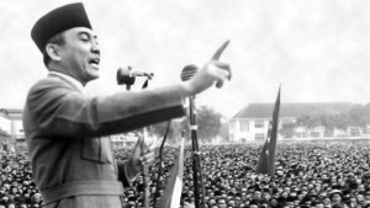 Biografi Soekarno lengkap, mulai masa kecil, perjuangan kemerdekaan, menjadi Presiden pertama hingga warisan besarnya bagi Indonesia (Pinterest).