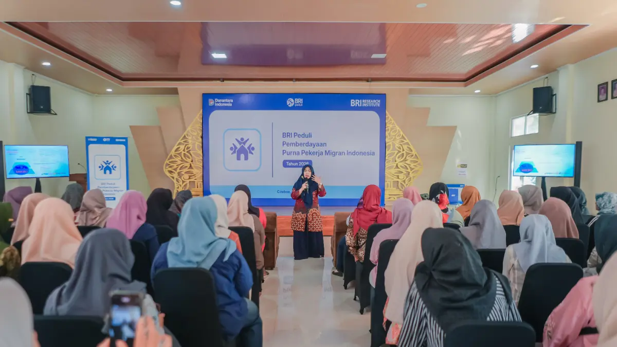BRI melalui CSR BRI Peduli kembali melaksanakan Program Pemberdayaan Purna PMI. 