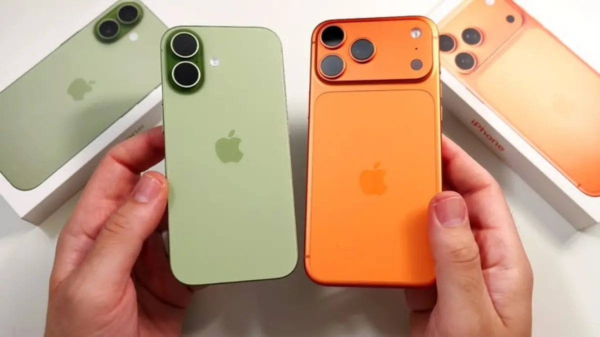 Review iPhone 17 lengkap. Layar 120Hz ProMotion, kamera selfie baru, storage 256 GB, dan harga tetap membuatnya makin worth it (Pinterest).