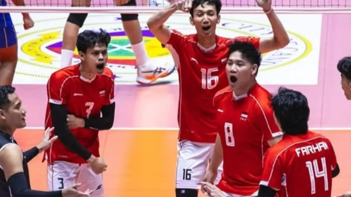 Timnas Voli Putra Indonesia juara AVC Men