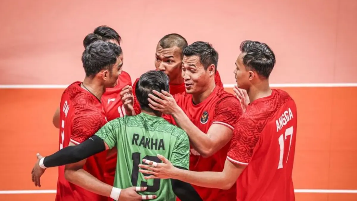 Update ranking dunia voli putra FIVB 29 Juni 2026, Indonesia juara AVC Men